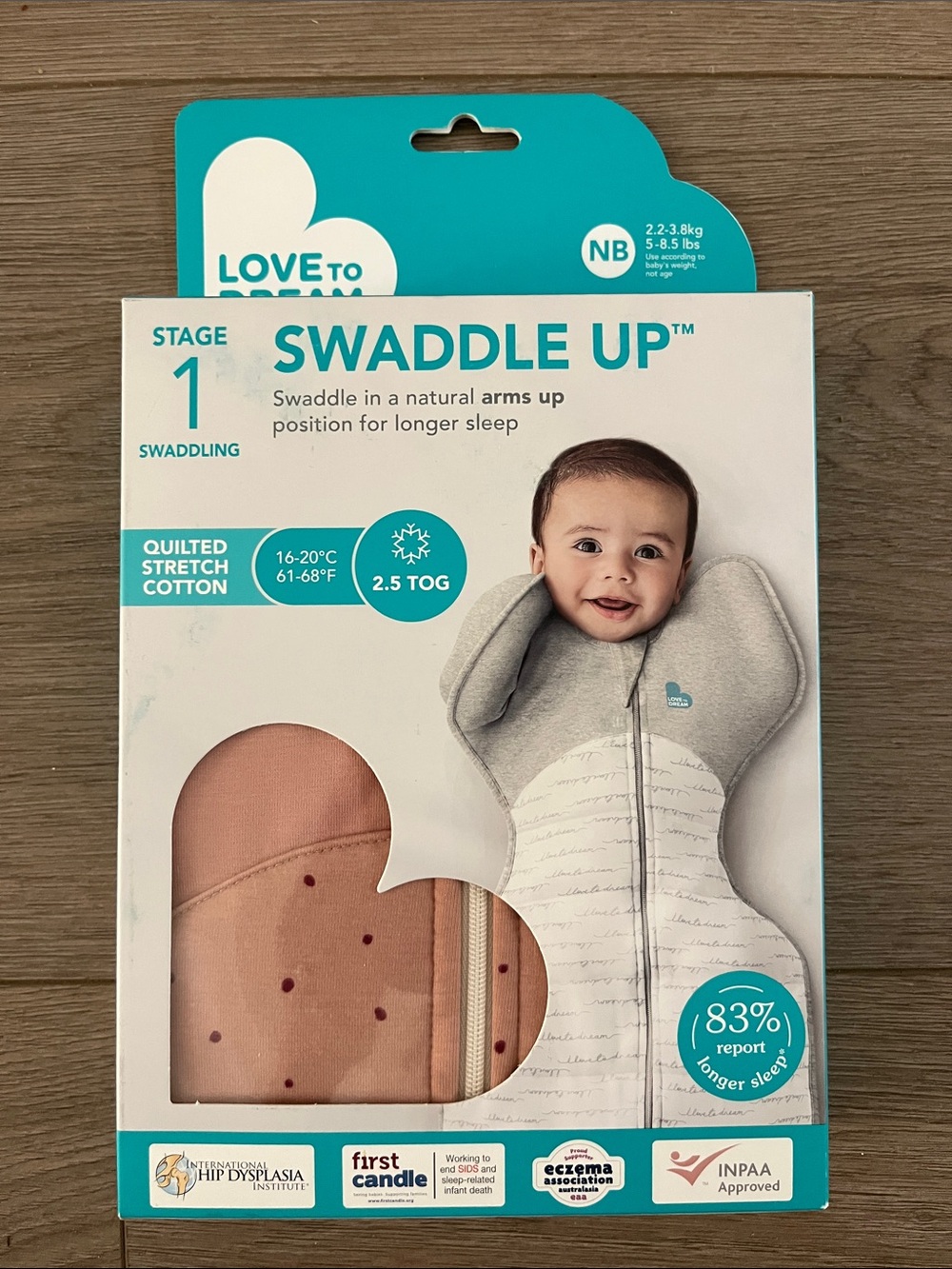 Brand New Love to Dream Swaddle Up 2.5 TOG Newborn